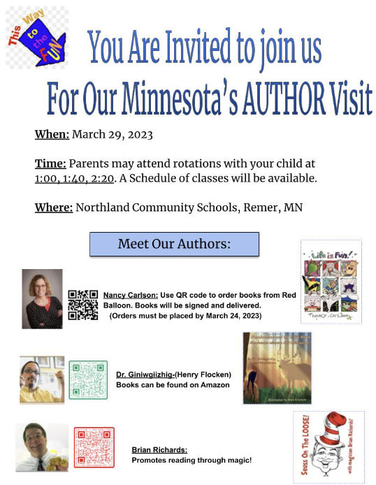  Minnesota Author Visit